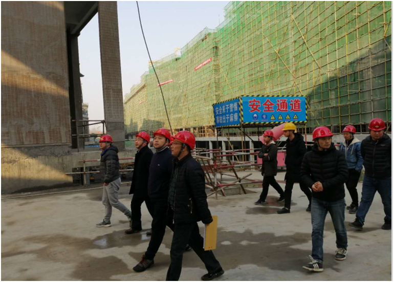 仟坤集團總裁帶隊進行環保安全大檢查